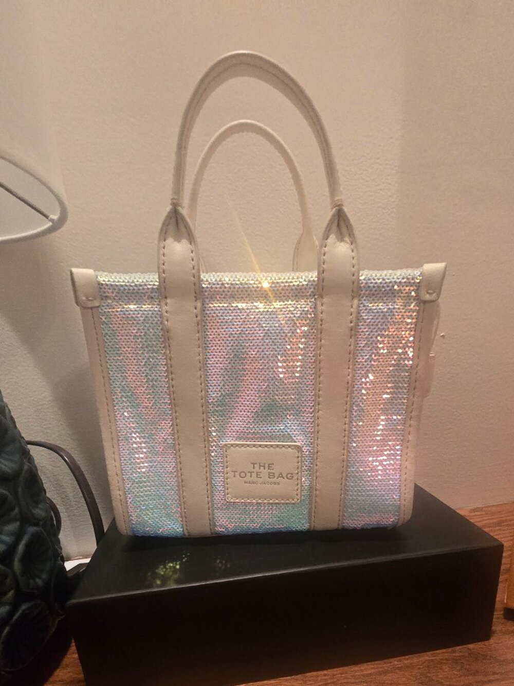 Marc jacobs iridescent mini tote
